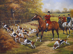 Hunting scene