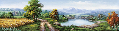丰收景