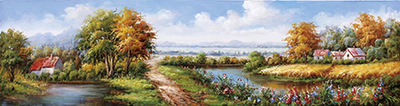 丰收景